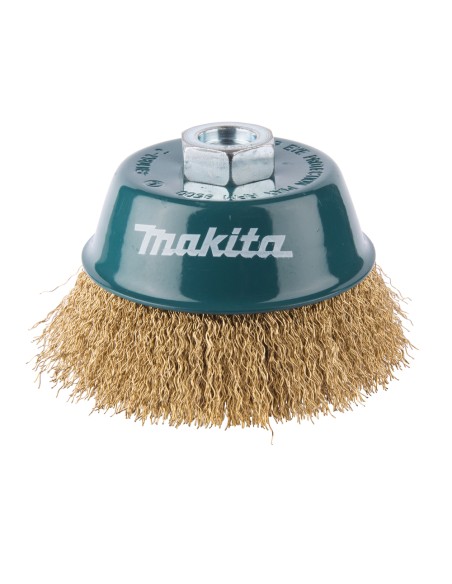 Makita D-39805 Spazzola a Tazza in Acciaio per Smerigliatrice M14 100mm