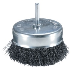 Makita D-39914 Spazzola Metallica a Tazza 50mm Codolo 1/4'' Filo 0,3mm Trapano