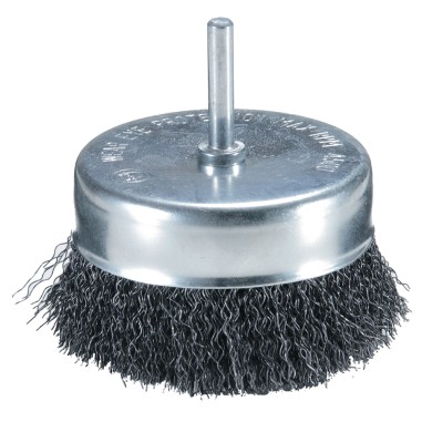 Makita D-39914 Spazzola Metallica a Tazza 50mm Codolo 1/4'' Filo 0,3mm Trapano