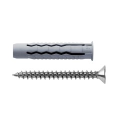 Tasselli G&B GL NYLON Varie misure vite testa piana svasata 50 100 Pezzi
