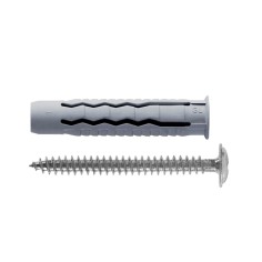 Tasselli G&B GL NYLON multiuso Con viti vite testa larga 50 100 Pezzi