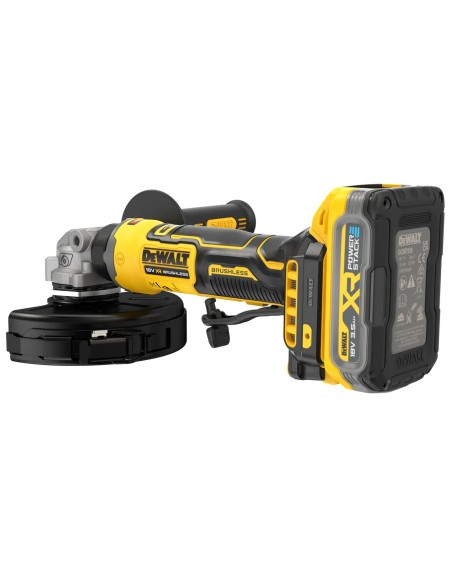 DeWalt DCG404S2T-QW Smerigliatrice Angolare 125mm 18V XR Brushless Powerstack