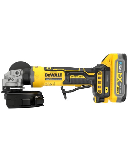 DeWalt DCG404S2T-QW Smerigliatrice Angolare 125mm 18V XR Brushless Powerstack