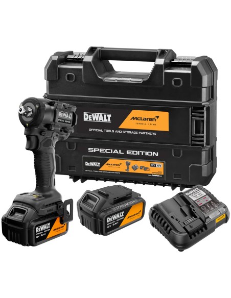 DeWalt DCF92MP2T-QW Avvitatore Impulsi 1/2" 18V Brushless McLaren Edition 2×5Ah