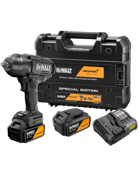 DeWalt DCF99MP2T-QW Avvitatore Impulsi 1/2" 18V XR Brushless McLaren Edition 1396Nm 2×5Ah