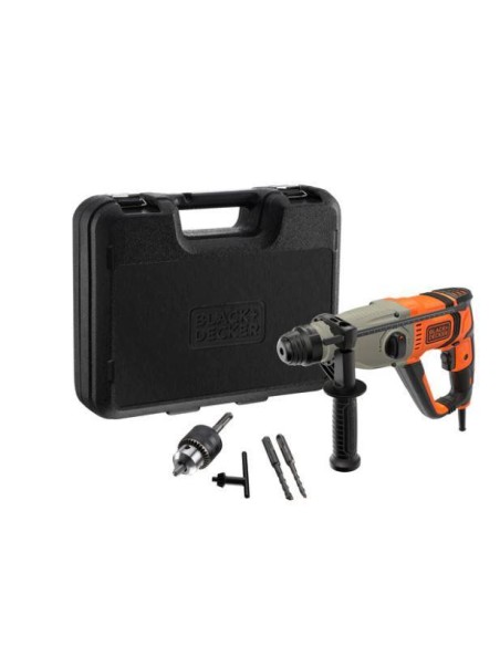 BLACK+DECKER BEHS02K-QS Martello Tassellatore SDS+ 800W 2,2J 3 Modalità
