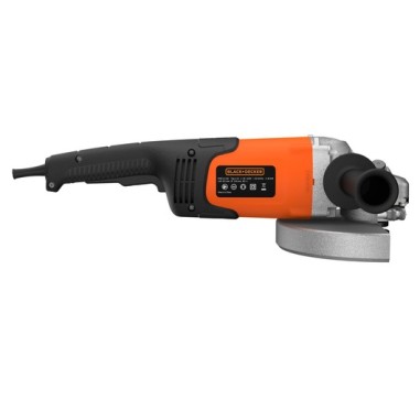 BLACK+DECKER BDGL2223 Smerigliatrice Angolare 2200W Disco 230mm Scocca Alluminio