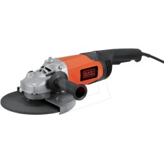BLACK+DECKER BDGL2223 Smerigliatrice Angolare 2200W Disco 230mm Scocca Alluminio
