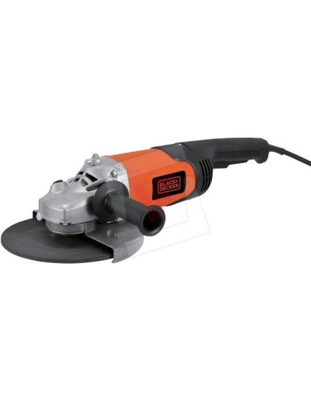 BLACK+DECKER BDGL2223 Smerigliatrice Angolare 2200W Disco 230mm Scocca Alluminio