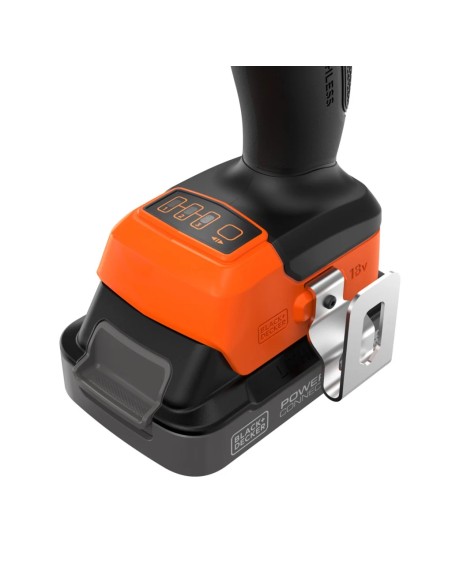 BLACK+DECKER BLIM78E1K-QW Avvitatore Impulsi Brushless 18V 220Nm POWERCONNECT