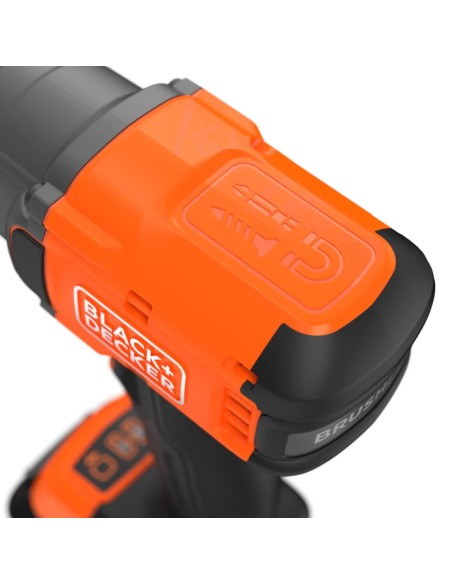 BLACK+DECKER BLIM78E1K-QW Avvitatore Impulsi Brushless 18V 220Nm POWERCONNECT