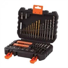 BLACK+DECKER A7188-XJ Set 50 Pezzi Forare Avvitare Punte Inserti Bussole Custodia