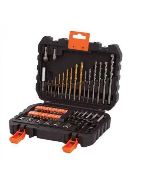 BLACK+DECKER A7188-XJ Set 50 Pezzi Forare Avvitare Punte Inserti Bussole Custodia