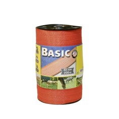 Fettuccia Nastro 40 mm per Recinto Elettrico da 200 Metri