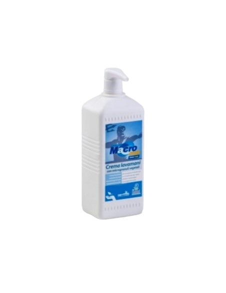 NETTUNO MacroCream ECOLABEL crema lavamani flacone 1000ml con dosatore