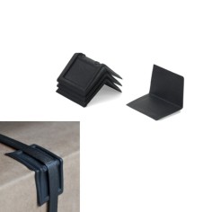 Angolare in plastica per reggetta 60x50 e 40x35 mm