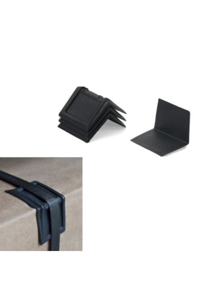 Angolare in plastica per reggetta 60x50 e 40x35 mm