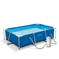Intex 28272NP Piscina Rettangolare Frame 300x200x75 cm + Pompa Filtro 2006 L/h