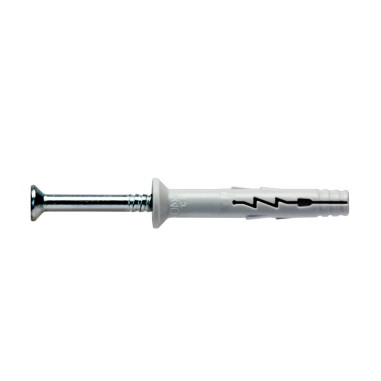 Tasselli G&B Turbo Jet Nylon bordo svasato vite chiodo Testa Piana