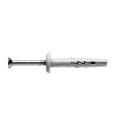 Tasselli G&B Turbo Jet Nylon collarino bombato vite a chiodo Testa Piana