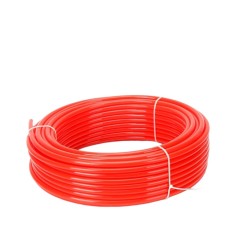 Tubo Aria Compressa 7,5x10mm in Poliuretano rosso flessibile 100 metri