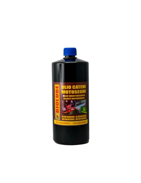 BIOLUBE olio lubrificante catena motosega protettivo biologico