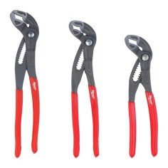 Milwaukee 4932498543 Set Pinze Pompa Acqua 3 Pezzi Acciaio Cromo-Vanadio
