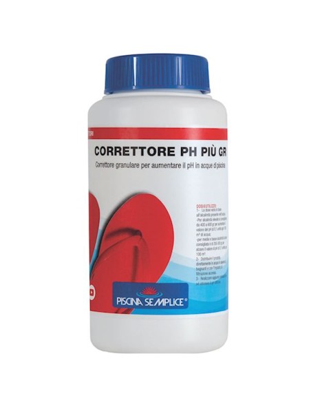 REGOLATORE PH PIU' PER PISCINA GRANULARE 1 KG Regolatori pH Trattamento Piscina