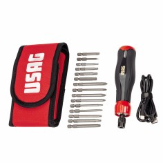 USAG 324 XP/B16 Giravite Elettrico Li-Ion 3,6V 300 giri/min IP54 USB-C 16 pz