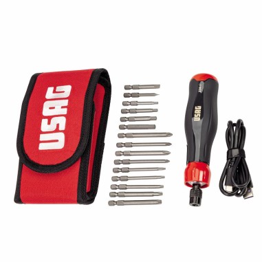 USAG 324 XP/B16 Giravite Elettrico Li-Ion 3,6V 300 giri/min IP54 USB-C 16 pz