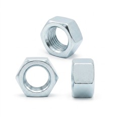 Dado Esagonale Alto UNI 5587 Passo Grosso Classe 6/8 Zincato Bianco da M3 a M48