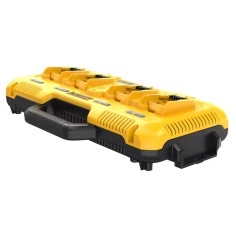 DeWalt DCB104-QW Caricabatteria Rapido 4 Ingressi 8A XR e FLEXVOLT 10,8-54V