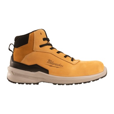 Milwaukee Scarpe Flextred S3S Beige ESD FO SR EN 20345:2022 Nubuck Metal Free