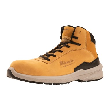 Milwaukee Scarpe Flextred S3S Beige ESD FO SR EN 20345:2022 Nubuck Metal Free