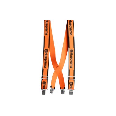 Husqvarna 505618500 Bretelle Lavoro Clip Metallo Taglia Unica Regolabile