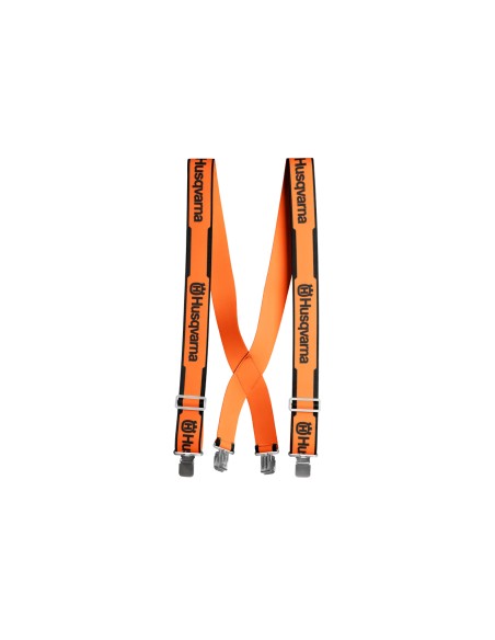 Husqvarna 505618500 Bretelle Lavoro Clip Metallo Taglia Unica Regolabile