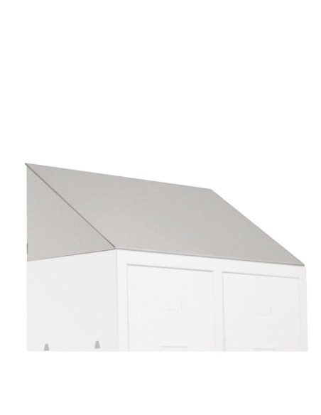 Tetto Inclinato Metallo Armadi Portascope Tuttipiani RAL 7035 60/80/100 cm