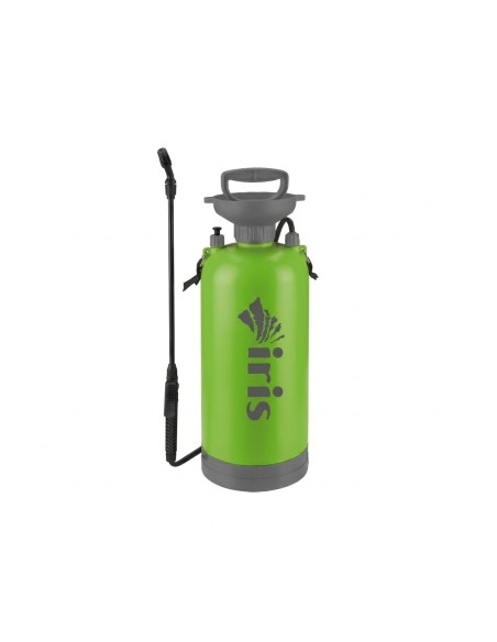 Iris Garden Pompa irroratrice manuale a spalla da 8 Lt plastica anticorrosione