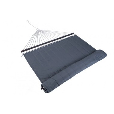 Xone Cuscino Imbottito per Amaca da Esterno 200x140 cm Portata 200 kg Grigio