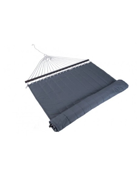 Xone Cuscino Imbottito per Amaca da Esterno 200x140 cm Portata 200 kg Grigio