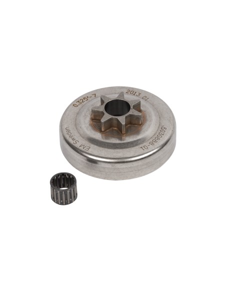 Husqvarna 503088702 Campana Frizione Pignone Fisso .325" 7T Ricambio Originale