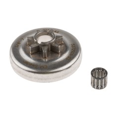 Husqvarna 537291604 Tamburo Frizione Completo Pignone 3/8 7T OEM 455 Rancher