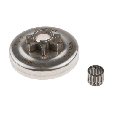 Husqvarna 537291604 Tamburo Frizione Completo Pignone 3/8 7T OEM 455 Rancher