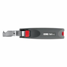 USAG 161 A2 Sguainacavi Lama Orientabile con Coltello 28mm Tagli Circolari