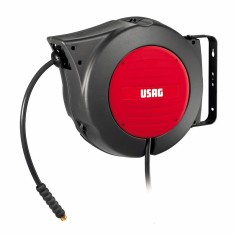 USAG 939 C1 Avvolgitubo Aria Compresso 10mm 16m 15 Bar Recupero Automatico