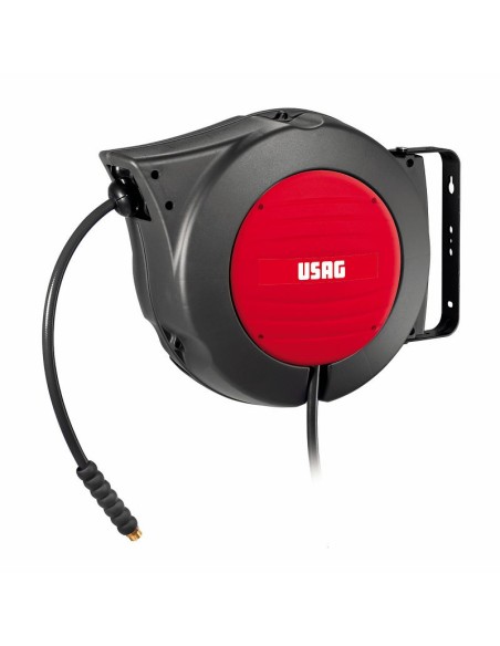 USAG 939 C1 Avvolgitubo Aria Compresso 10mm 16m 15 Bar Recupero Automatico