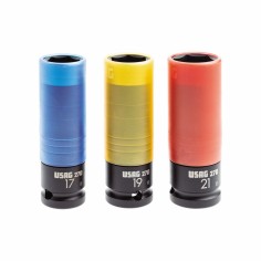 Usag Bussole 270 C Rinforzate Cerchi Lega Protezione Teflon Esagono 19-21mm