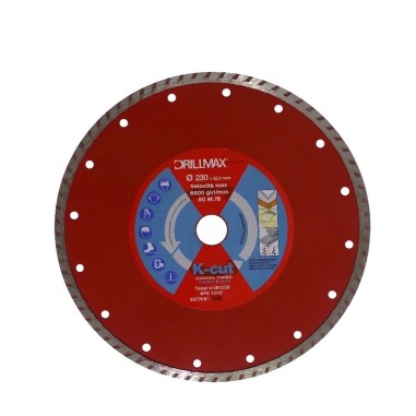 KRINO DISCO DIAMANTATO UNIVERSALE TAGLIO CERAMICA PIETRA MURO 230 mm