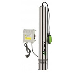 Ribimex pompa sommersa per pozzi 1100W 6 turbine acqua chiare prevalenza 65 m