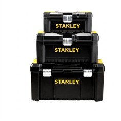 STANLEY Essential Cassetta porta attrezzi portautensili 12,5" 16" 19" con vano
